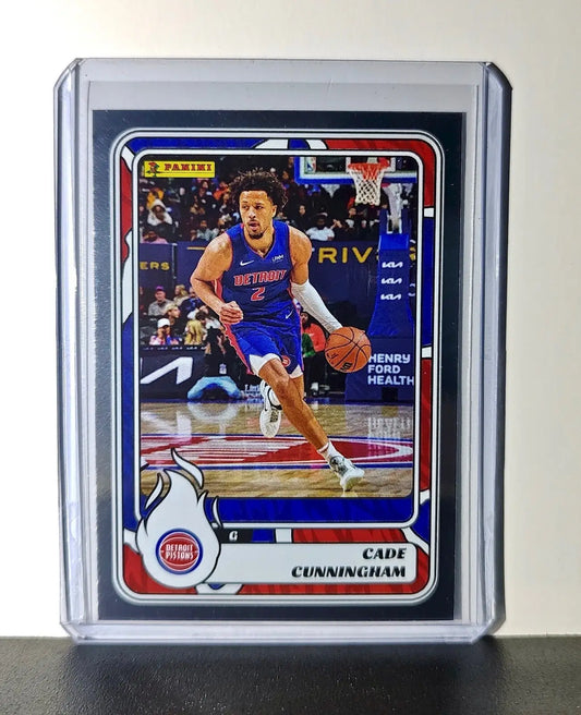 Cade Cunningham 2024-25 Panini NBA #48 Foil Sticker Card Detroit Pistons - Basketball Card Single