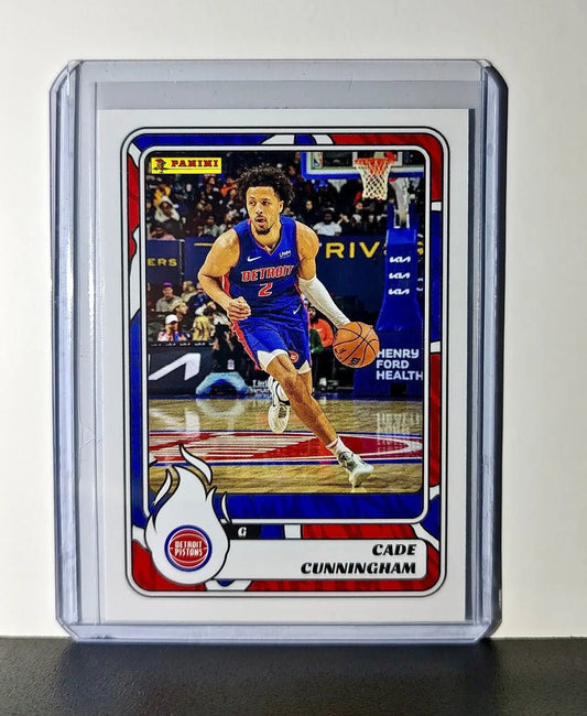 Cade Cunningham 2024-25 Panini NBA #48 Sticker Card Detroit Pistons - Basketball Card Single