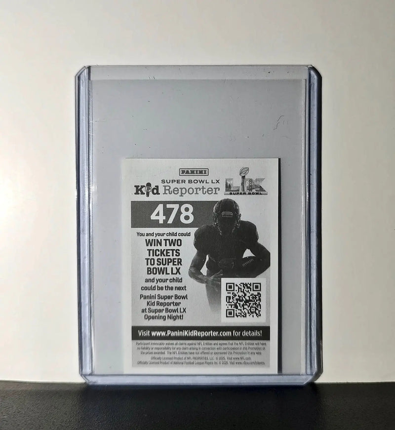 Cade Otton 2025 Panini NFL #478 Sticker Tampa Bay Buccaneers