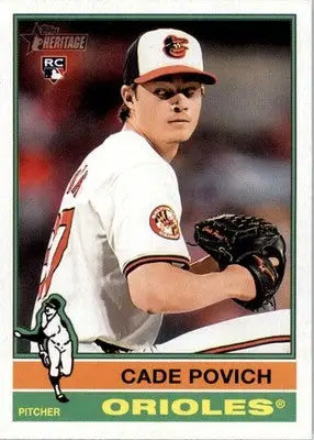 Cade Povich - 2025 Topps Heritage - #219 - RC Baseball - Baseball Card Single