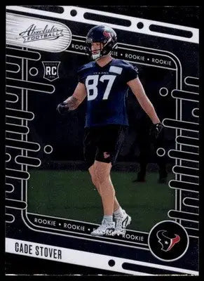 Cade Stover Rookie 2024 Panini Absolute Retail #185 Houston Texans - Football Card Single