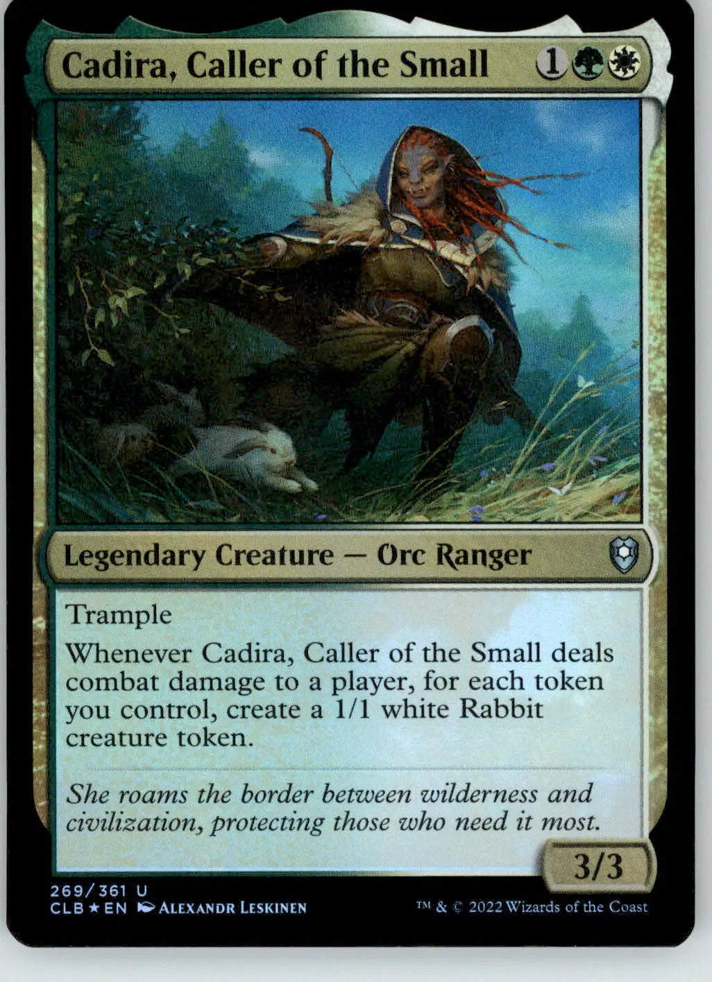 Cadira Caller of the Small - Battle for Baldur’s Gate - 269 - Foil LP Magic