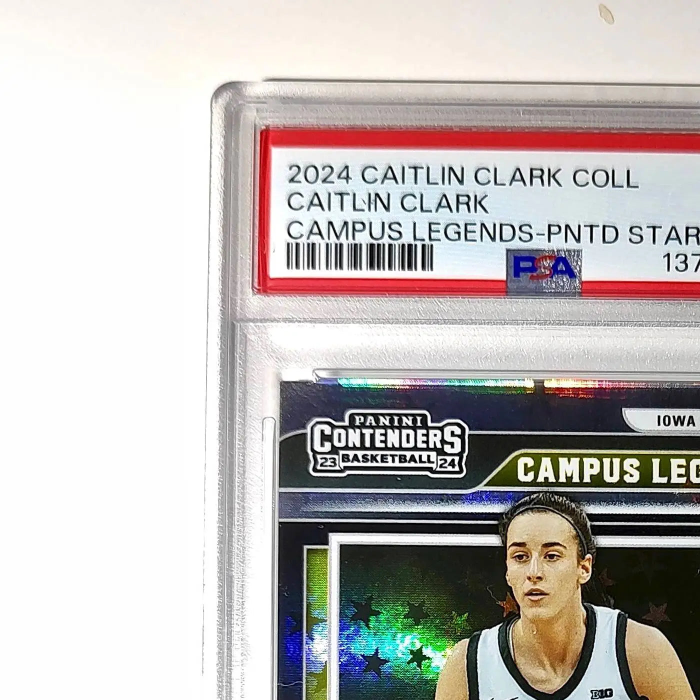 Caitlin Clark 2024 #CL2 251/299 Campus Legends Pointed Stars PSA 8 NM-MT