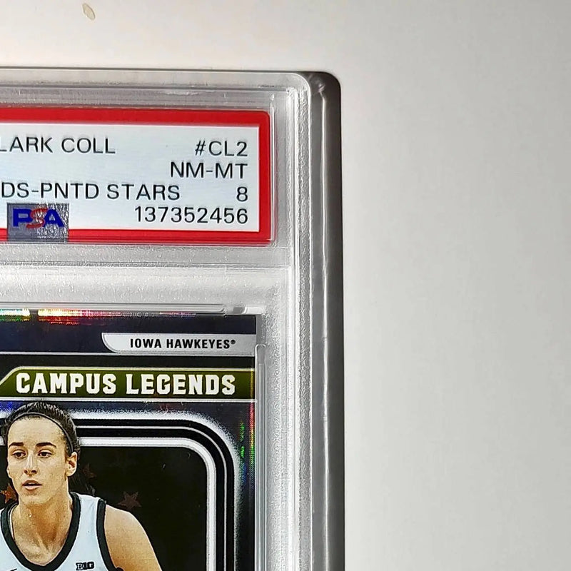 Caitlin Clark 2024 #CL2 251/299 Campus Legends Pointed Stars PSA 8 NM-MT