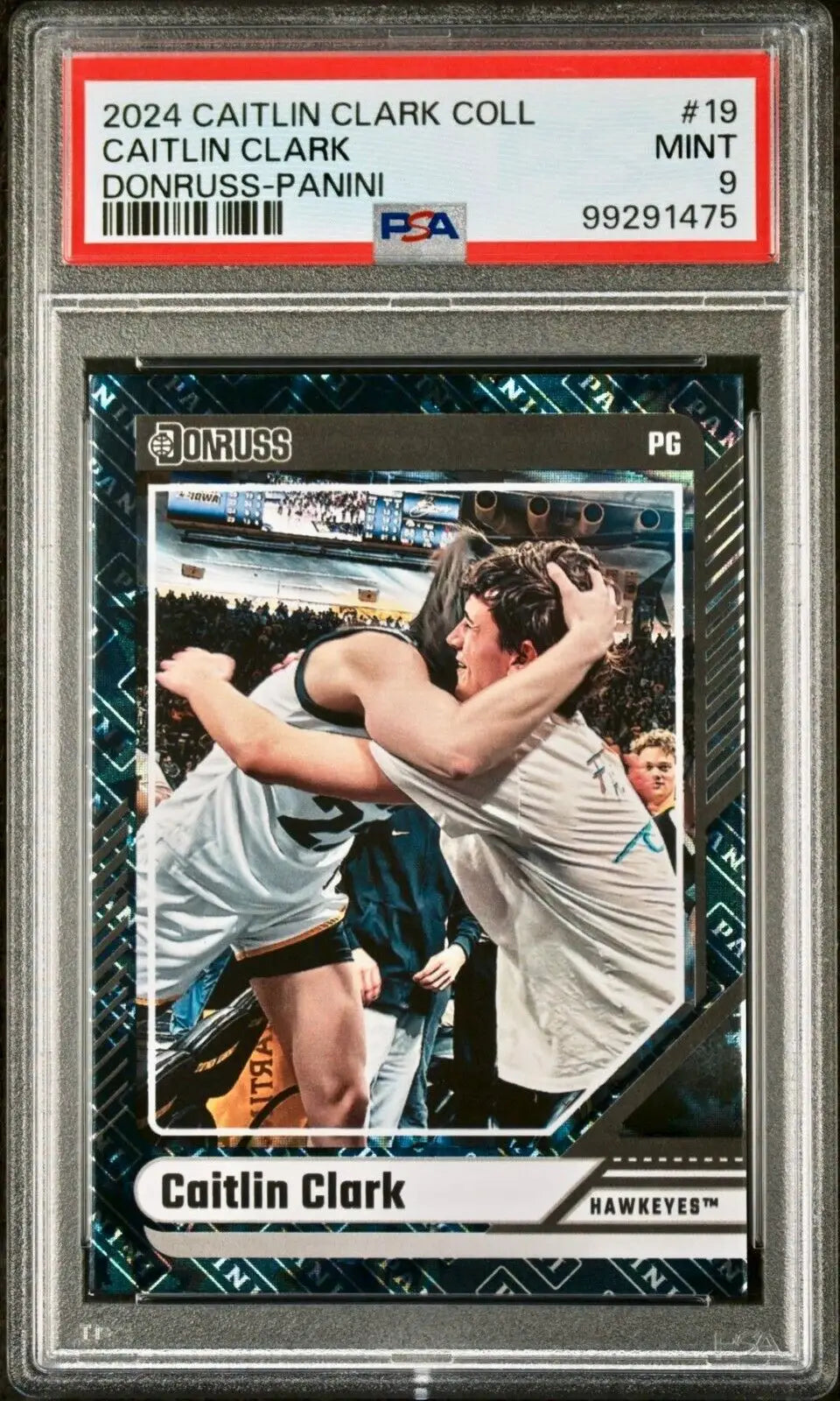 Caitlin Clark 2024 Panini Donruss Parallel #19 Basketball Card PSA 9 Mint - Basketball Card Single