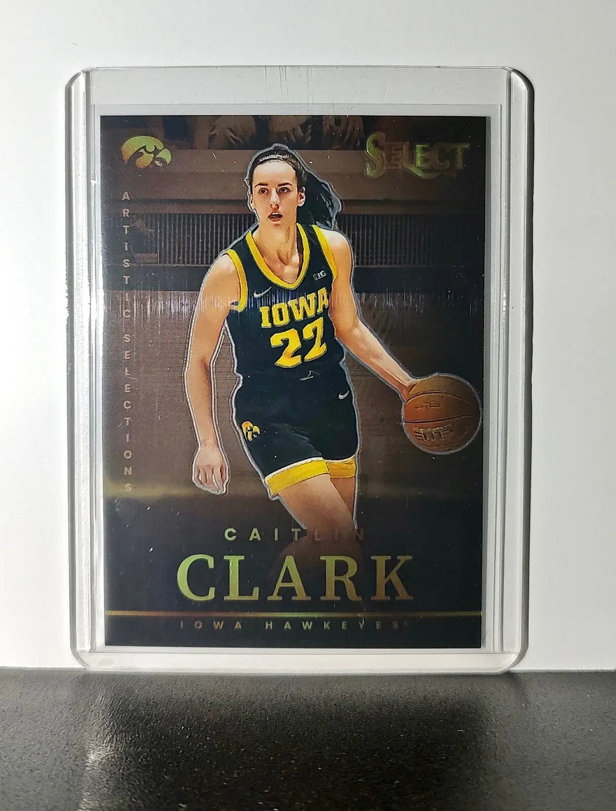 Caitlin Clark 2024 Panini Select Artistic Selections #AS1 Card Iowa Hawkeyes