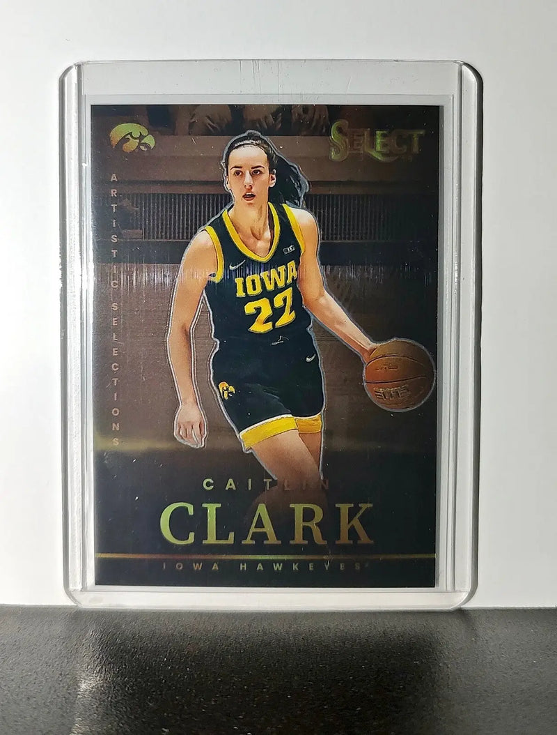 Caitlin Clark 2024 Panini Select Artistic Selections #AS1 Card Iowa Hawkeyes
