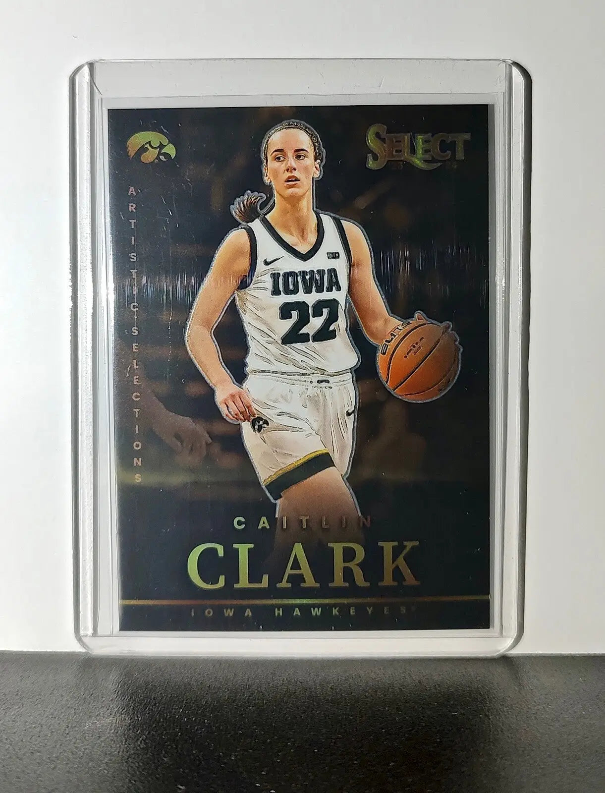 Caitlin Clark 2024 Panini Select Artistic Selections #AS2 Card Iowa Hawkeyes - Basketball Card Single