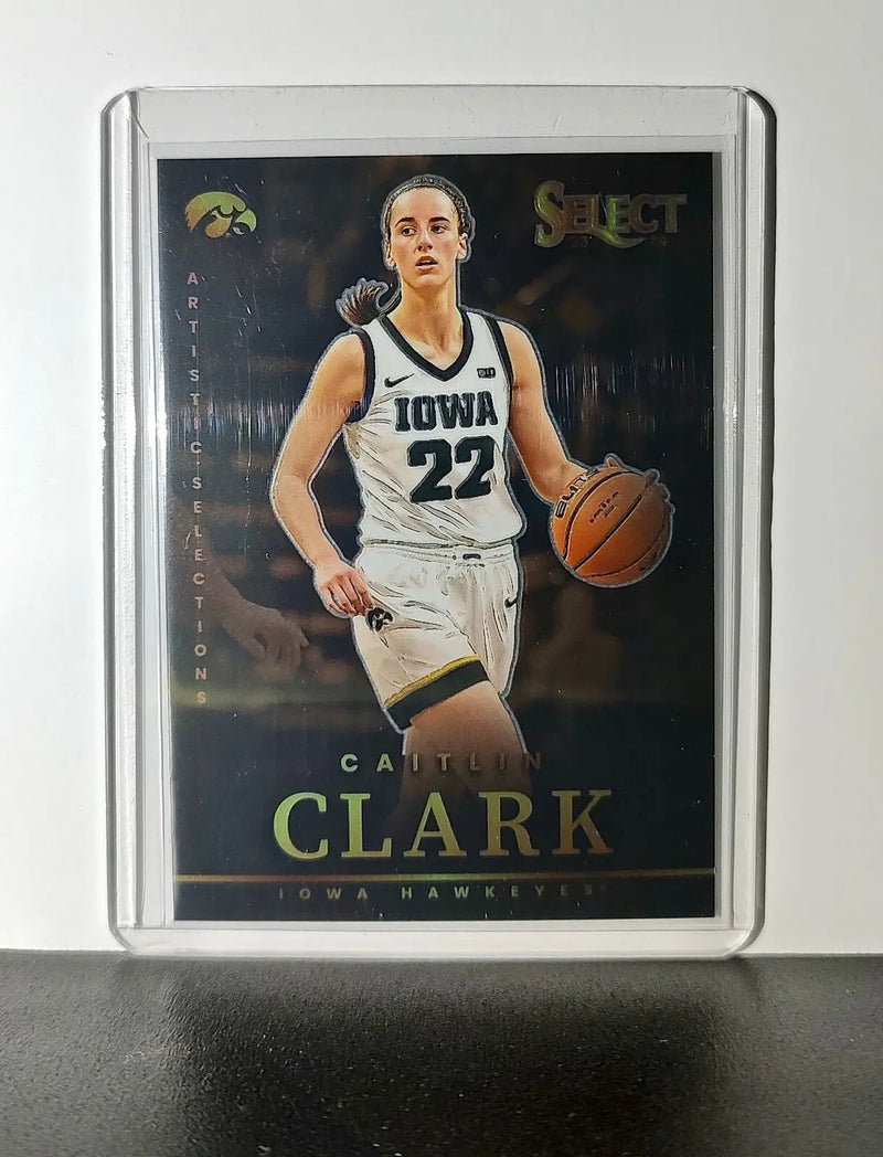Caitlin Clark 2024 Panini Select Artistic Selections #AS2 Card Iowa Hawkeyes - Basketball Card Single