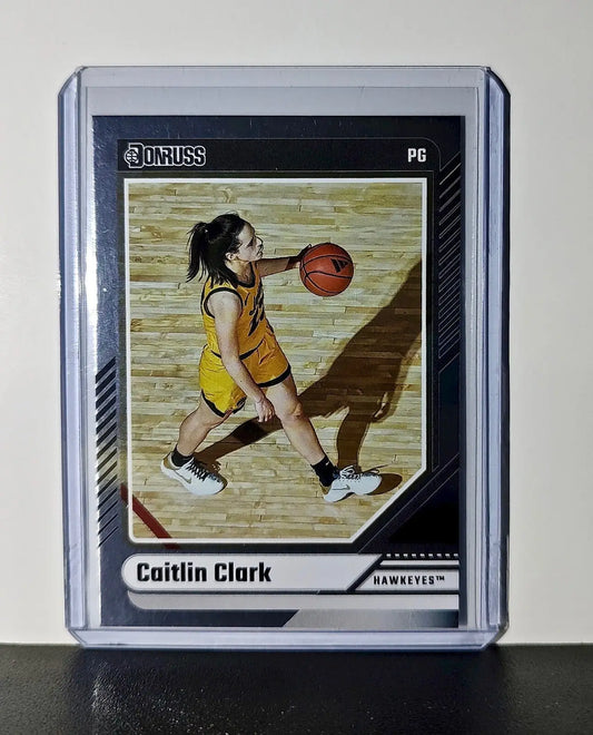 Caitlin Clark 2024 Silver Foil Panini Donruss #12 Basketball Card Iowa Hawkeyes - Basketball Card Single