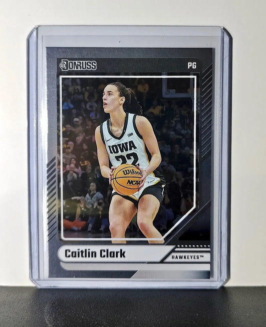 Caitlin Clark 2024 Silver Foil Panini Donruss #15 Basketball Card Iowa Hawkeyes - Basketball Card Single