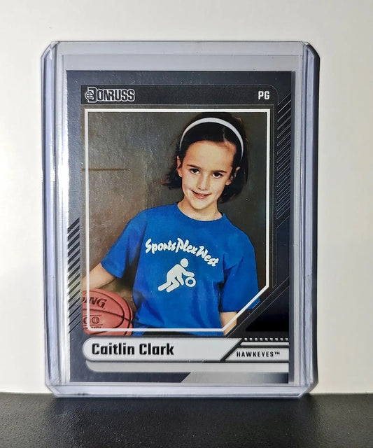 Caitlin Clark 2024 Silver Foil Panini Donruss #18 Basketball Card Iowa Hawkeyes - Basketball Card Single