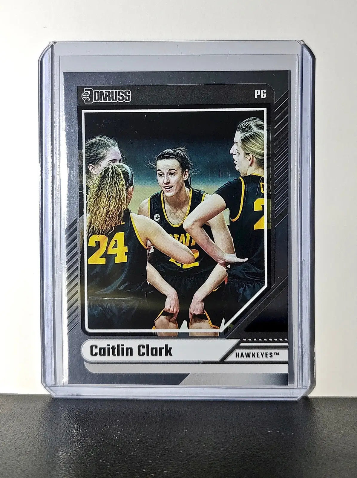 Caitlin Clark 2024 Silver Foil Panini Donruss #2 Basketball Card Iowa Hawkeyes - Basketball Card Single