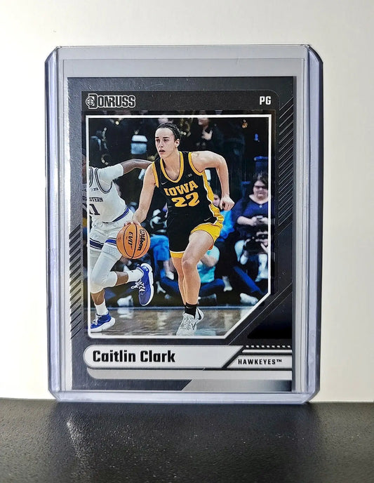 Caitlin Clark 2024 Silver Foil Panini Donruss #8 Basketball Card Iowa Hawkeyes - Basketball Card Single