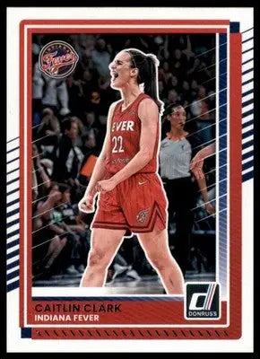 Caitlin Clark Base Donruss WNBA 47 NM - Basketball Card Single