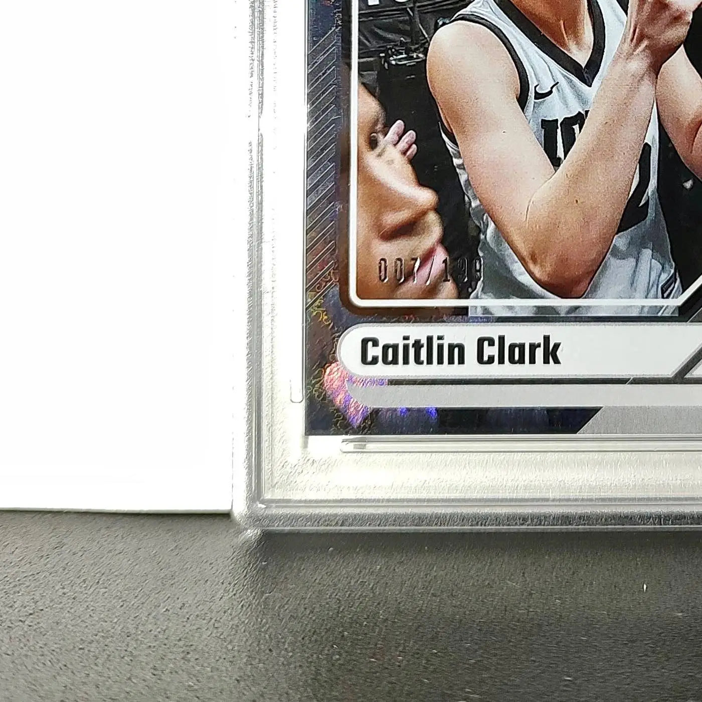 Caitlin Clark Collection 2024 #7 007/199 Donruss Floating Hearts PSA 9 Mint