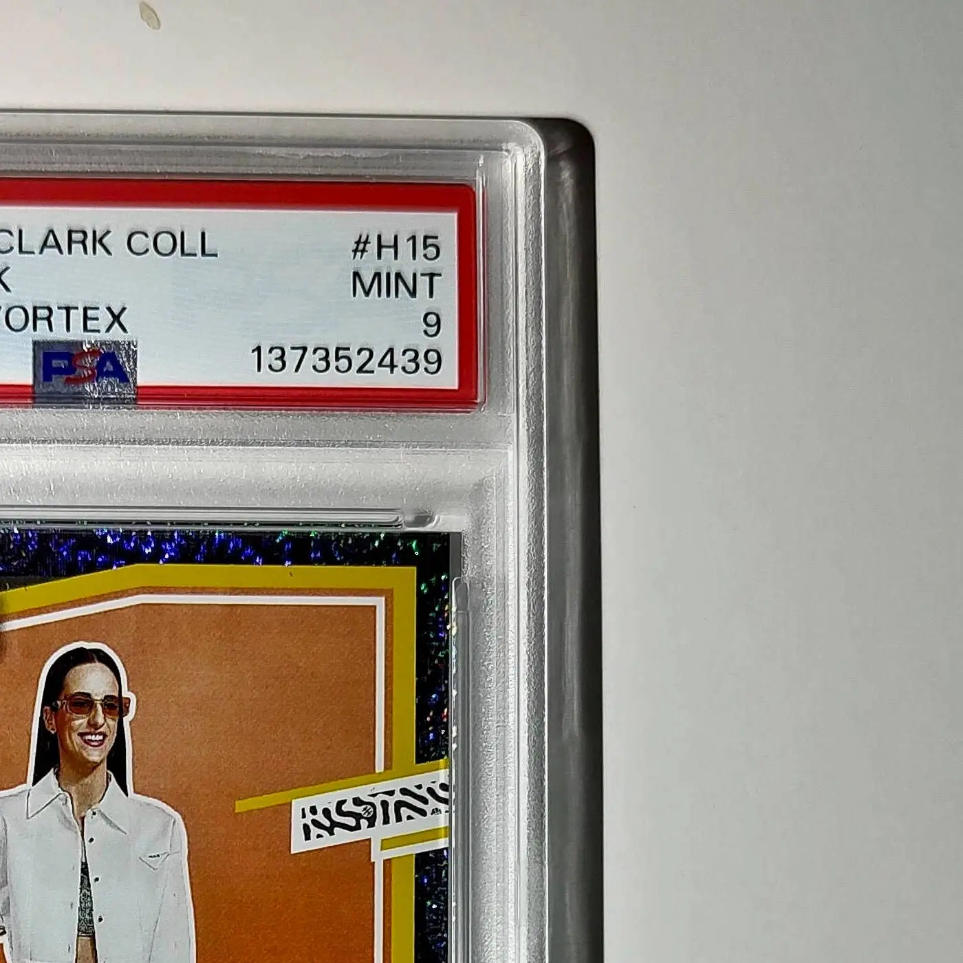 Caitlin Clark Collection 2024 #H15 135/399 Donruss Vortex PSA 9 Mint - Other