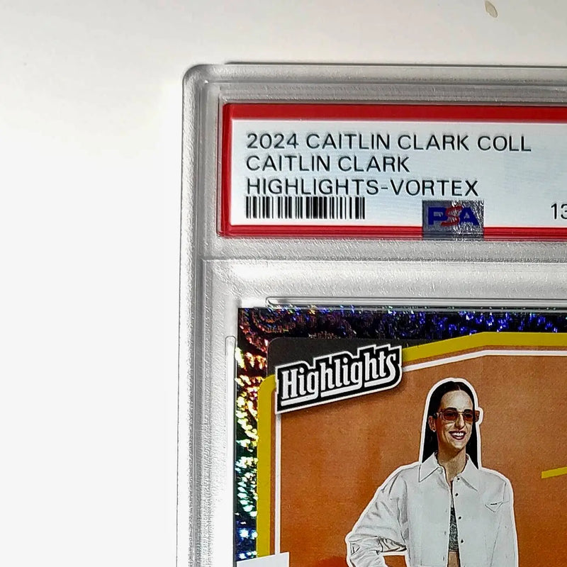 Caitlin Clark Collection 2024 #H15 135/399 Donruss Vortex PSA 9 Mint - Other