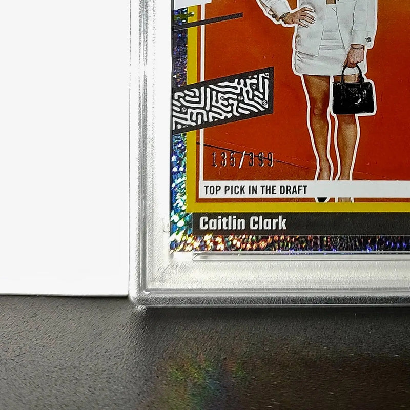 Caitlin Clark Collection 2024 #H15 135/399 Donruss Vortex PSA 9 Mint - Other