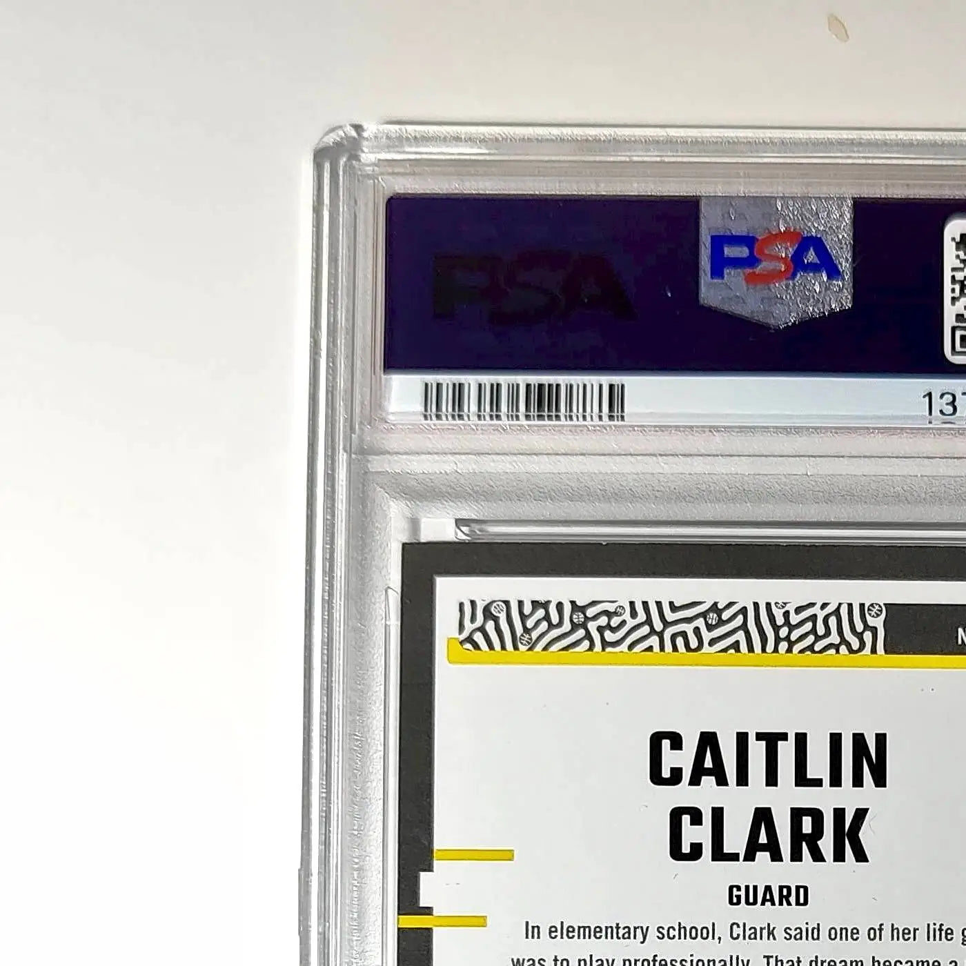 Caitlin Clark Collection 2024 #H15 135/399 Donruss Vortex PSA 9 Mint - Other