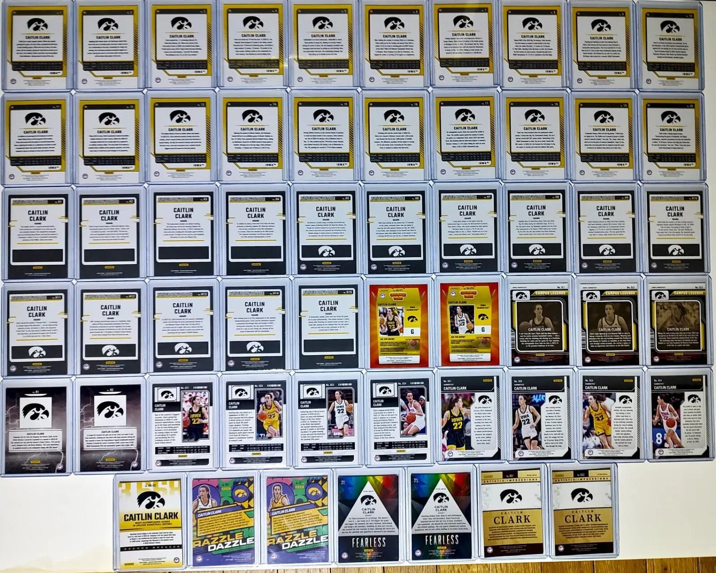 Caitlin Clark Panini Collection Complete Set 2024 Basketball Cards Iowa Hawkeyes - Other