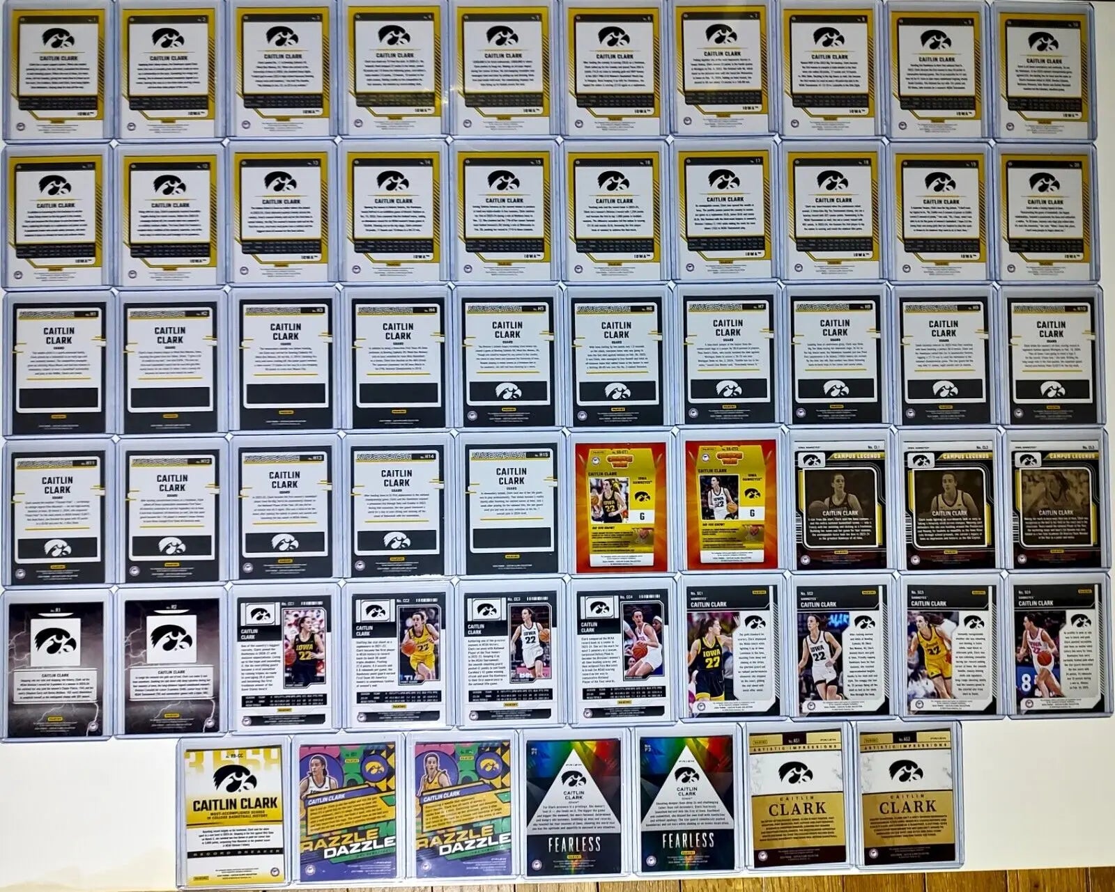 Caitlin Clark Panini Collection Complete Set 2024 Basketball Cards Iowa Hawkeyes - Other