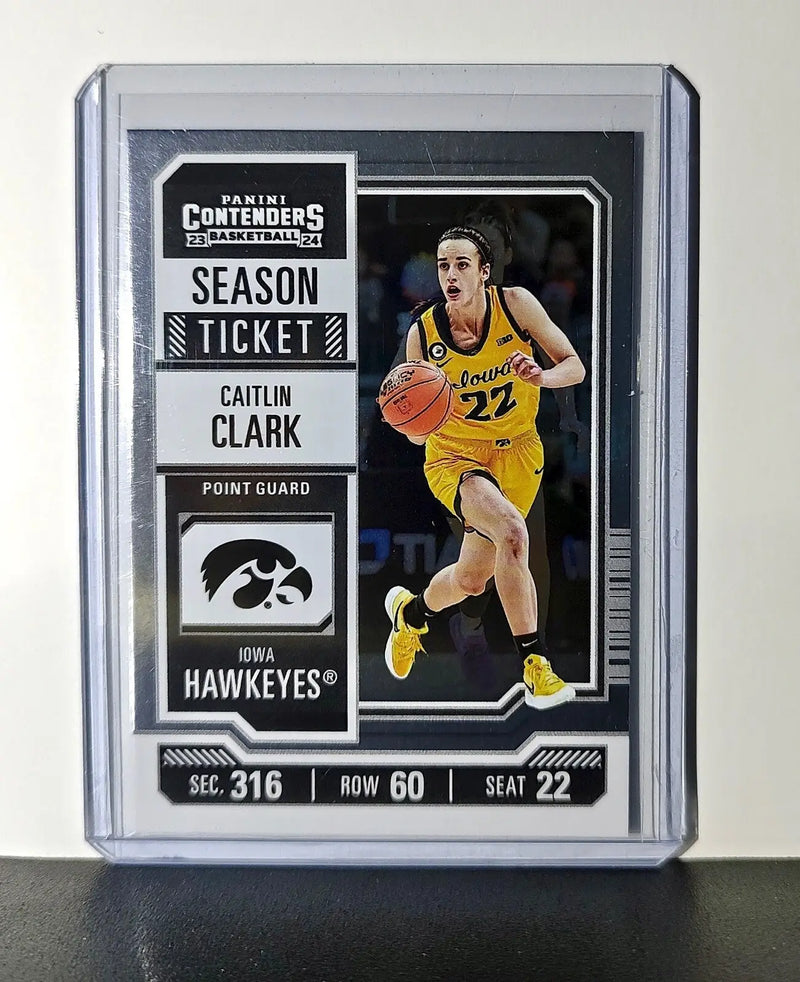 Caitlin Clark Panini Collection Set 2024 Silver Foil Variant Cards Iowa Hawkeyes - Basketball Card Single