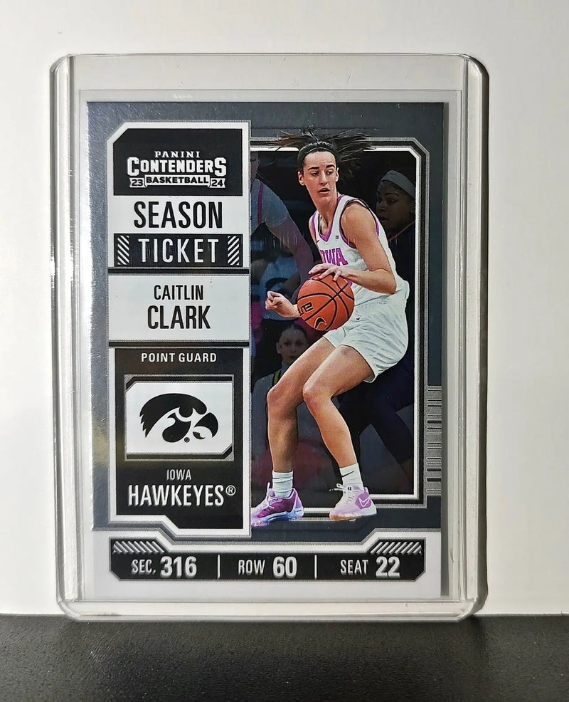 Caitlin Clark Panini Collection Set 2024 Silver Foil Variant Cards Iowa Hawkeyes - Basketball Card Single