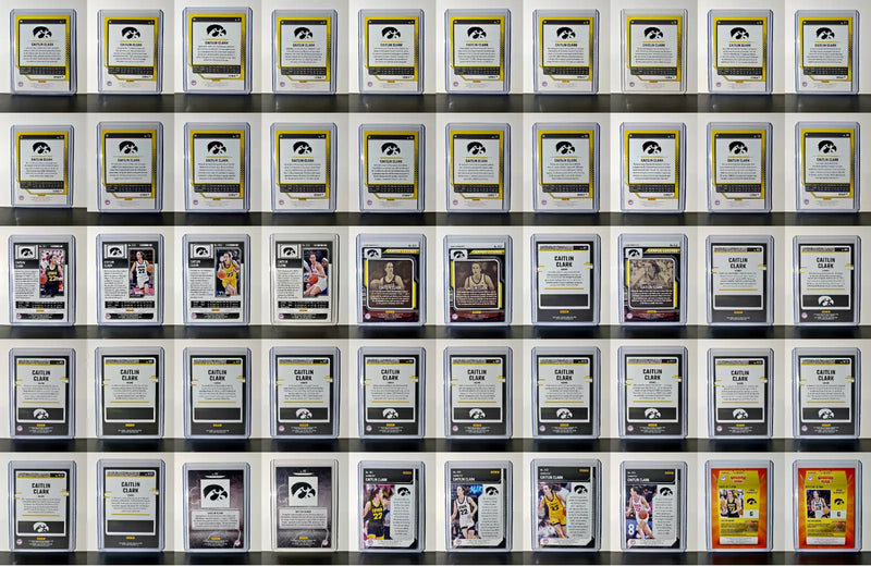 Caitlin Clark Panini Collection Set 2024 Silver Foil Variant Cards Iowa Hawkeyes - Basketball Card Single