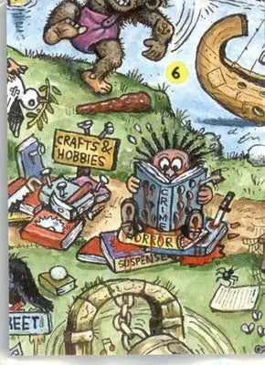 Cal of the Wild - 2022 Topps Garbage Pail Kids: Book Worms - #11b - Non_sport - Non-Sports Card Single