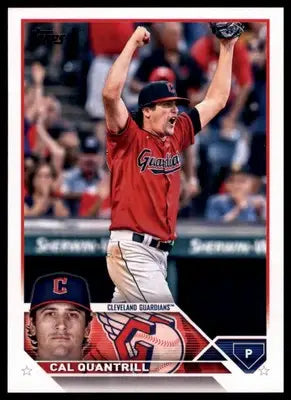 Cal Quantrill 2023 Topps #255 Cleveland Guardians - Baseball Card Single