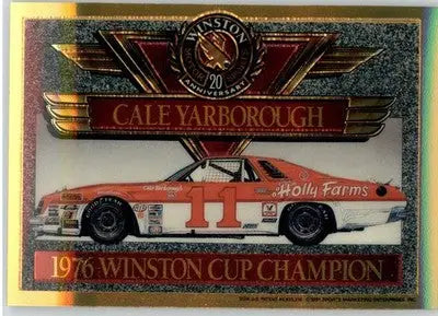 Cale Yarborough 1976 Car - 1991 Maxx Winston 20th Anniversary Foils - Racing - Racing Card Single