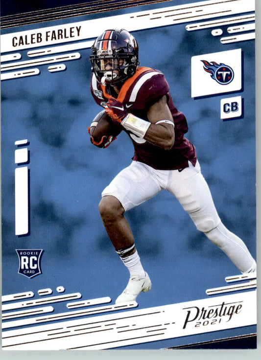 Caleb Farley - 2021 Panini Prestige - #247 - RC Football - Football Card Single