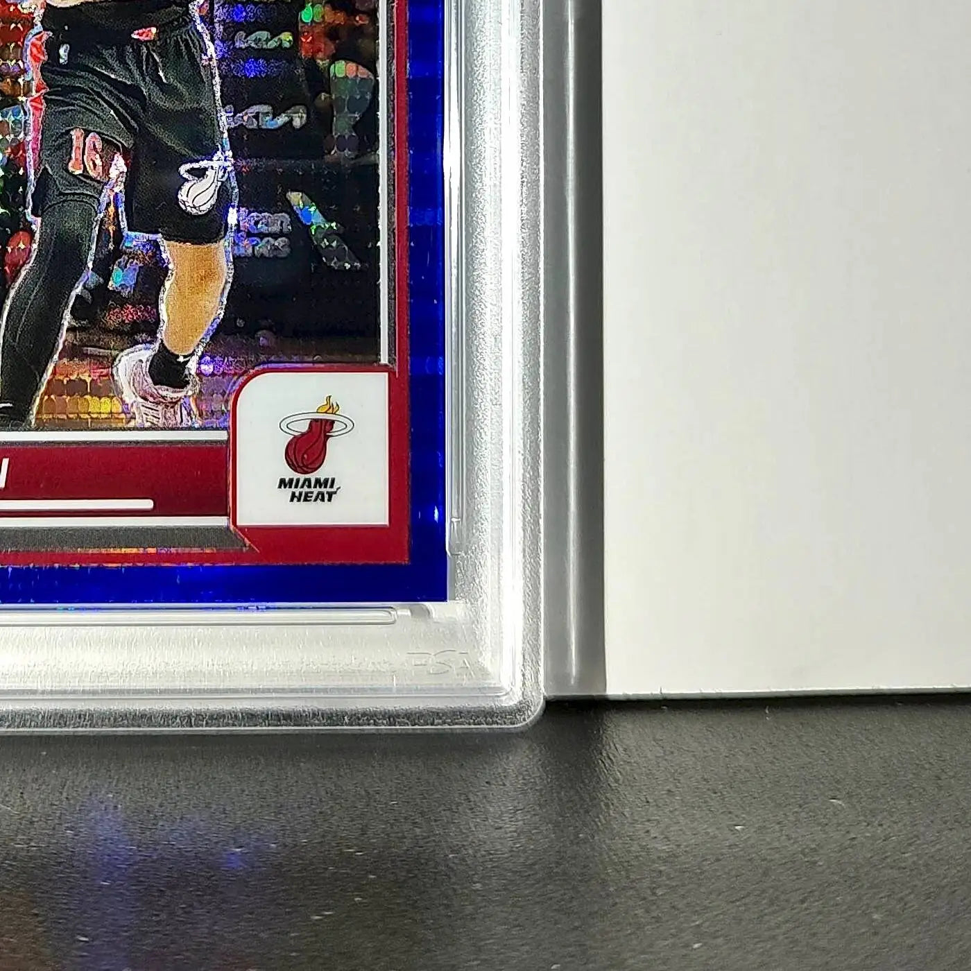Caleb Martin 2023 Panini Hoops Premium #187 30/75 Blue Pulsar PSA 10 Gem Mint