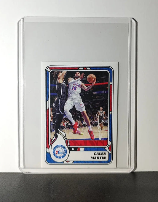 Caleb Martin 2024-25 Panini NBA #261 Sticker Card Philadelphia 76ers - Basketball Card Single