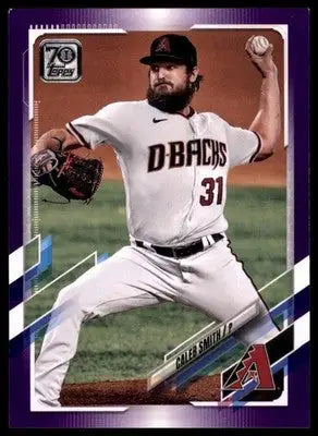Caleb Smith 2021 Topps Purple #141 Arizona Diamondbacks