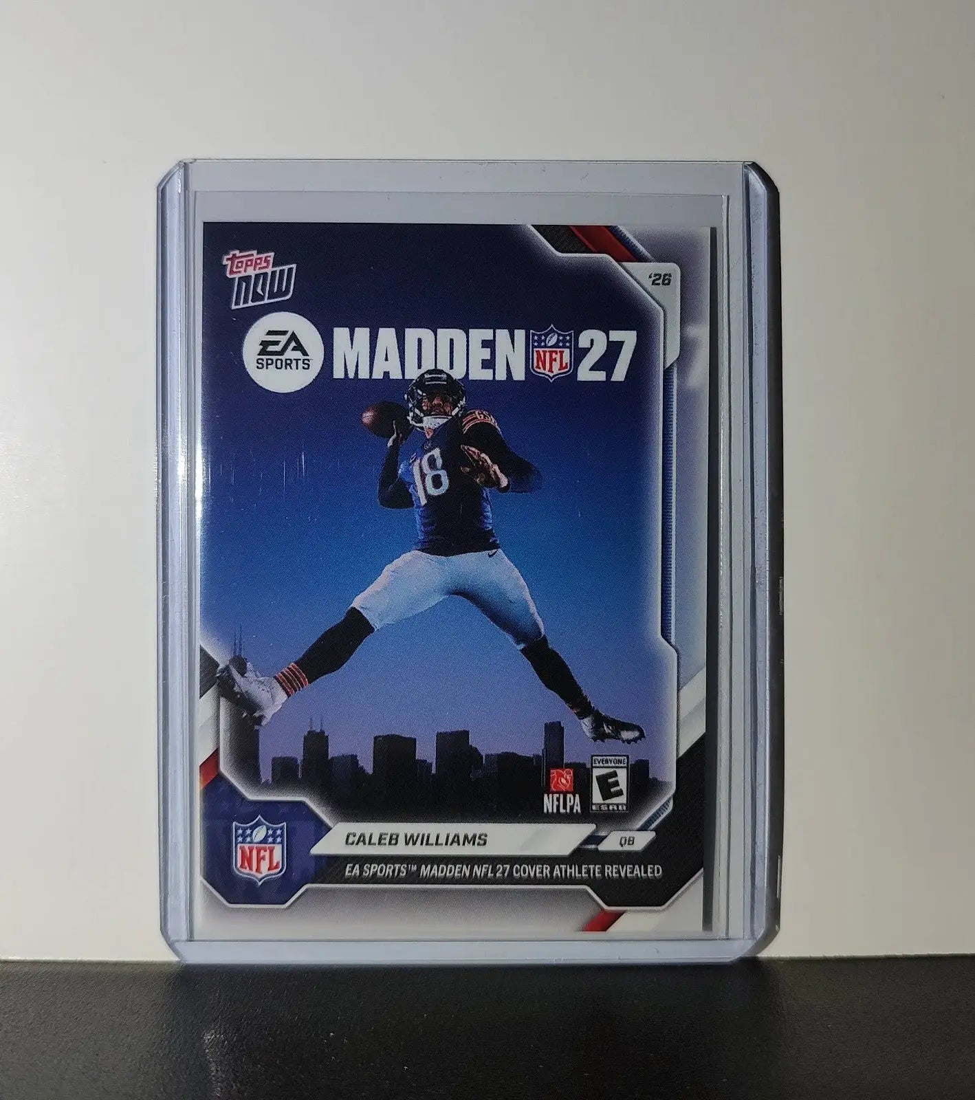 Caleb Williams 2026 Topps Now MADDEN 2027 NFL Cover Card Chicago Bears - Football Card Single