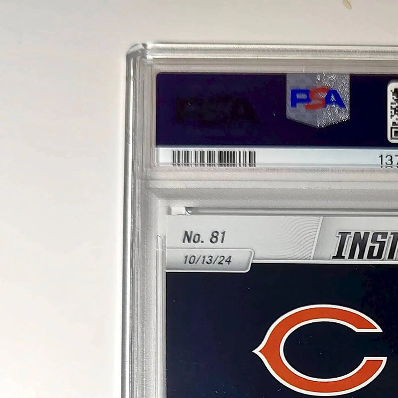 Caleb Williams Rookie 2024 Panini Instant NFL #81 PSA 10 Gem Mint