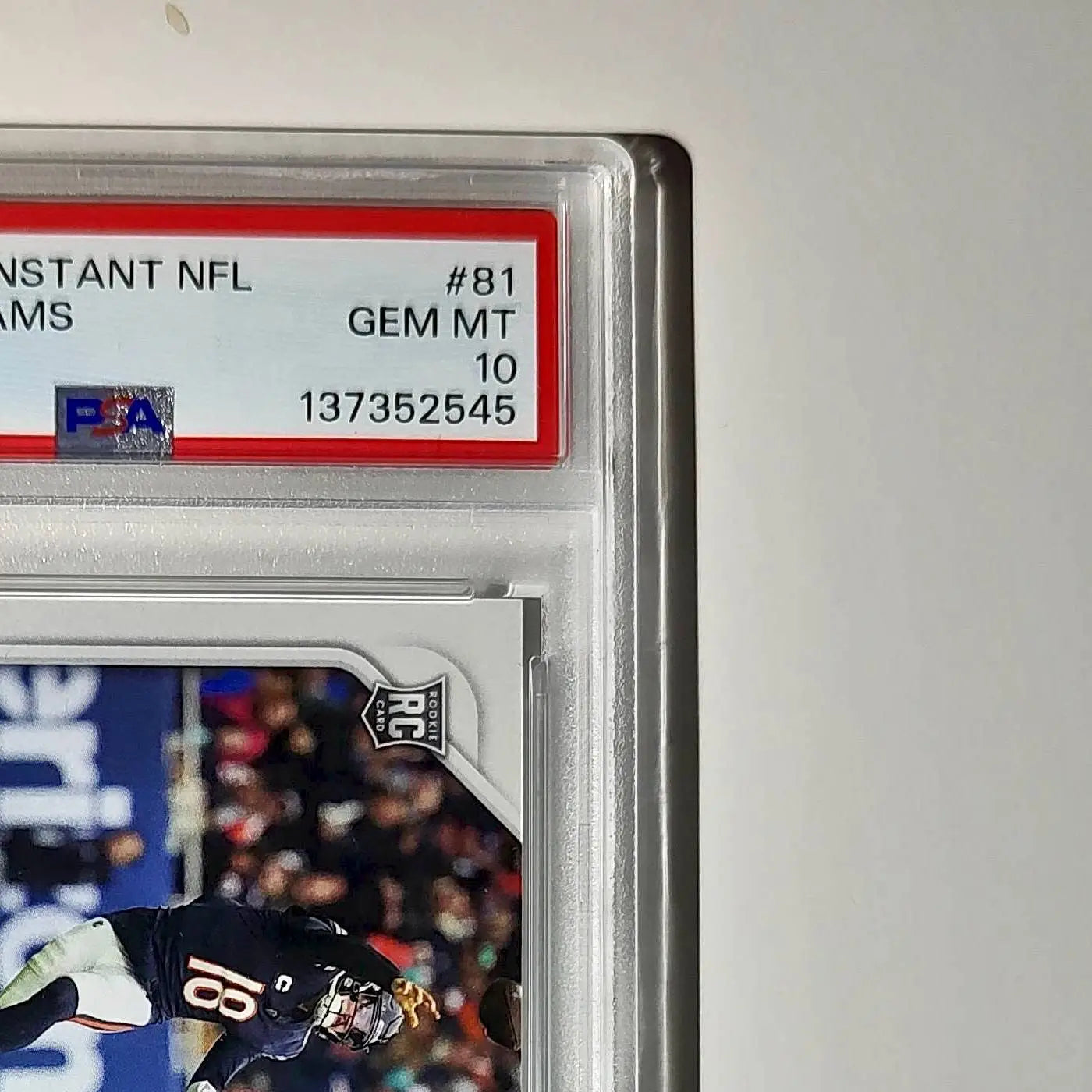 Caleb Williams Rookie 2024 Panini Instant NFL #81 PSA 10 Gem Mint