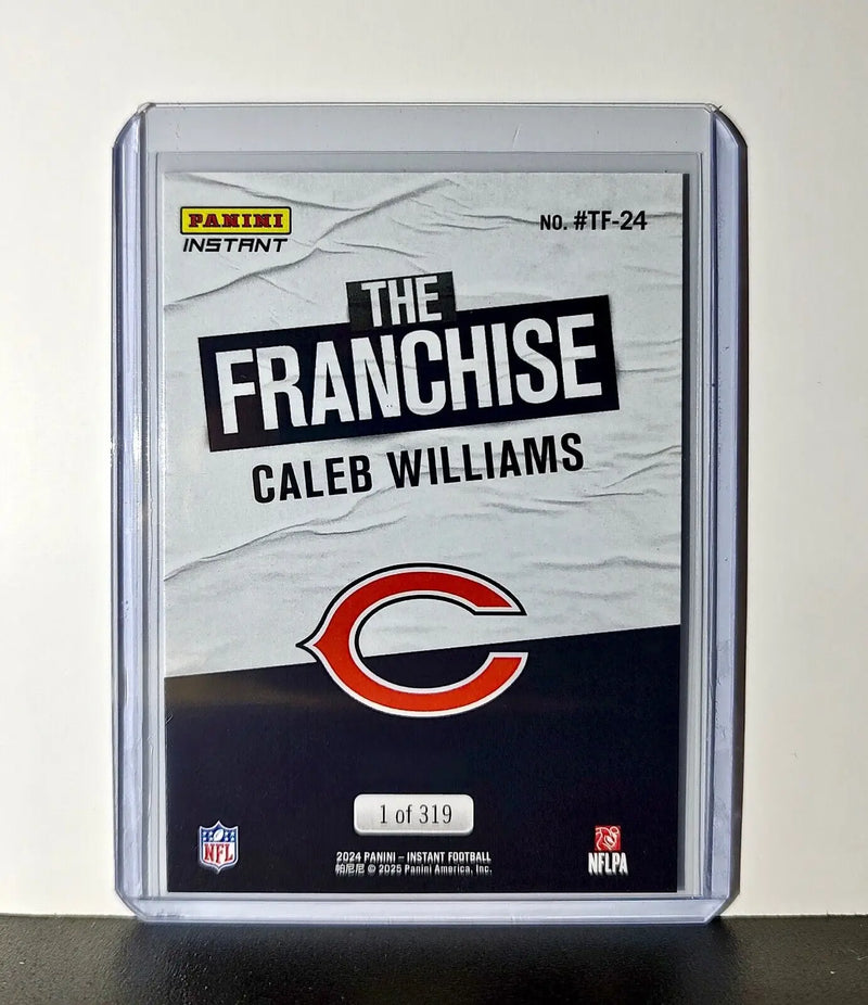 Caleb Williams Rookie 2024 Panini The Franchise NFL #24 Football Bears 1 of 319 - Football Card Single