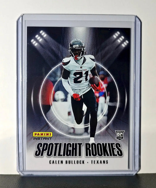 Calen Bullock Rookie 2024 Panini Spotlight Rookies NFL #37 Card Texans 1 of 1426 - Football Card Single