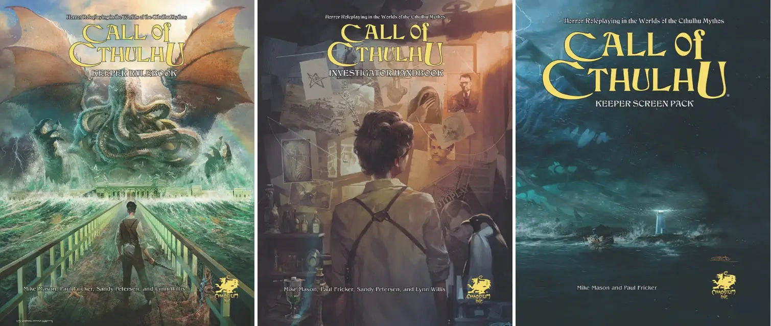 Call of Cthulhu - 50th Anniversary Slipcase - RPG - Rulebook