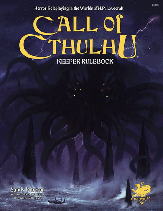 Call of Cthulhu RPG: 7th Edition - Keeper Rulebook - RPG - Rulebook