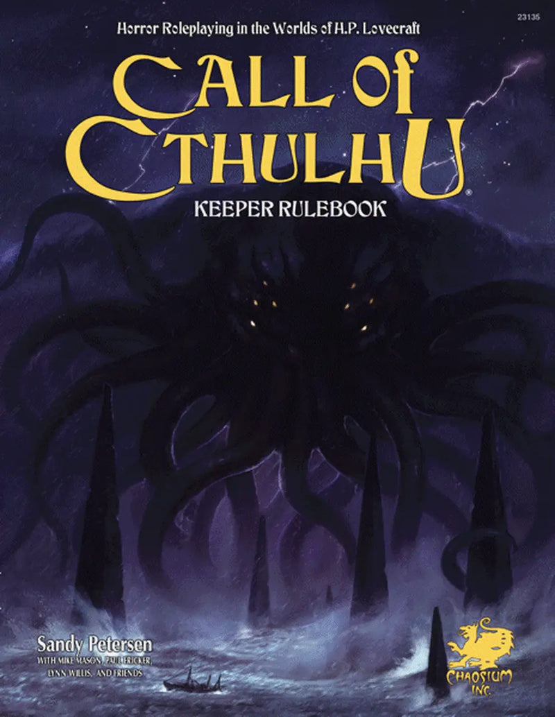 Call of Cthulhu RPG: 7th Edition - Keeper Rulebook - RPG - Rulebook