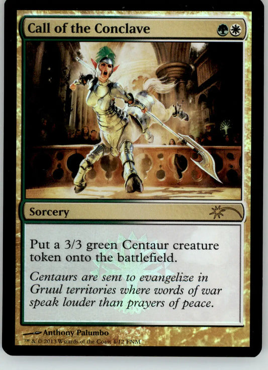 Call of the Conclave - FNM Promos - 4 - Foil NM Magic: The Gathering - Magic Card Single