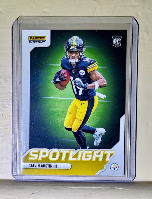Calvin Austin III 2022 NFL Panini #40 Spotlight Rookie Football Card 1/603 - Football Card Single