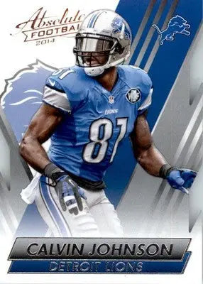 Calvin Johnson - 2014 Panini Absolute - #97 - Retail Football - Football Card Single