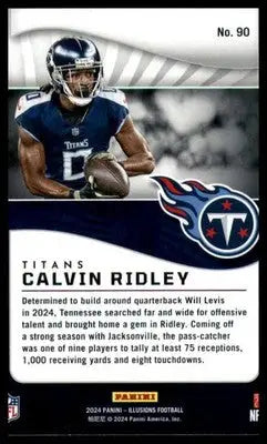 Calvin Ridley 2024 Panini Illusions Retail #90 Tennessee Titans - Football Card Single