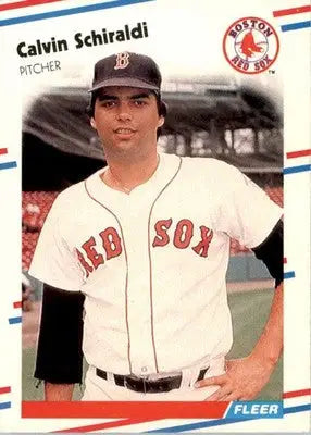 Calvin Schiraldi - 1988 Fleer - #365 - Baseball - Baseball Card Single