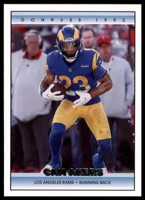 Cam Akers 2022 Donruss Retro 1992 #22 Los Angeles Rams - Football Card Single